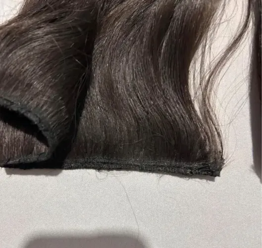 Aplique de cabelo humano 40 cm 106 gr