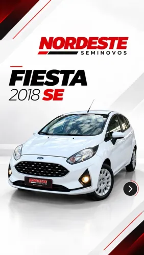 Ford Fiesta SE Plus 1.6 16V Flex Aut. 5P 2018