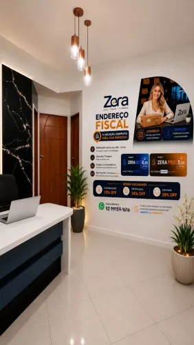 Sala Comercial "Endereço Fiscal"