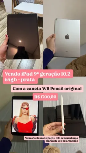 Ipad 9° geração 10.2 64 gb