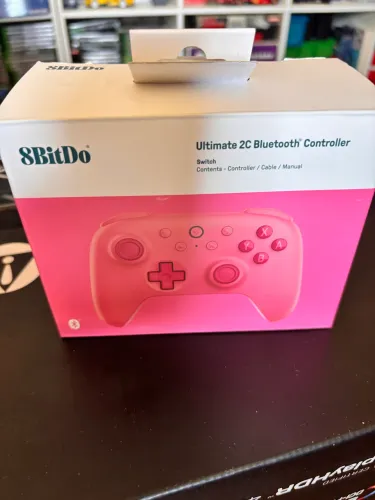 Controle 8bitdo ultimate 2c sem fio