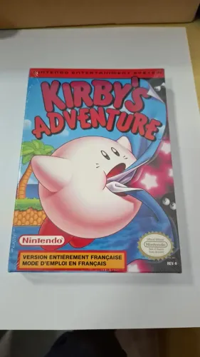 Kirby's Adventure Cartucho Original Lacrado Nes Nintendinho