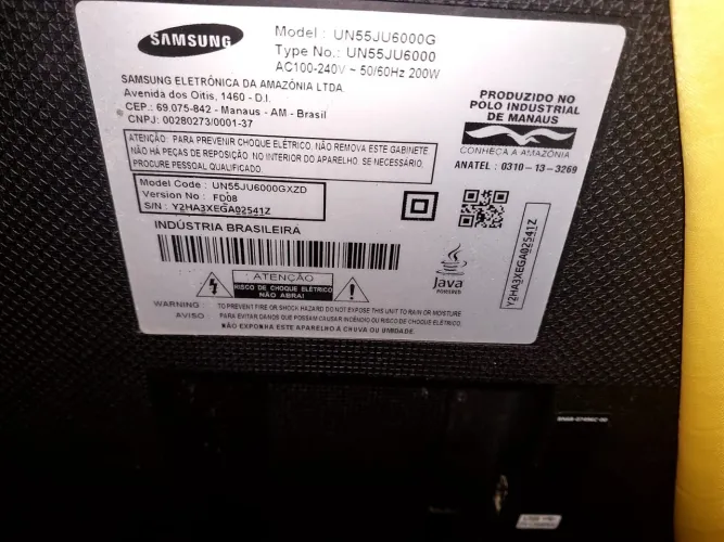 Smart TV SAMSUNG 55 polegadas