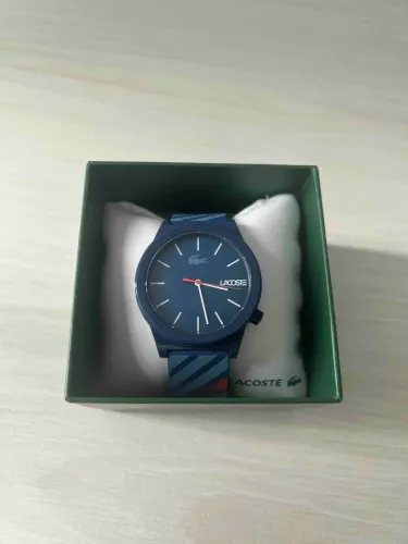 Relógio Lacoste Motion 2010934 Azul Silicone Original