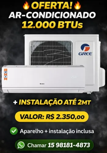 Ar condicionado 12000 btus