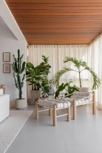 Poltrona Gorila - Couro creme - Designer Philippe Fonseca