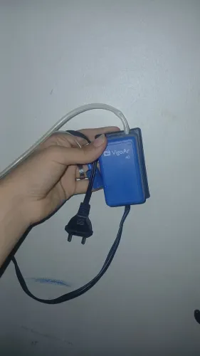Compressor de ar da VigoAr, modelo 40 com um Anticloro da protect water de brinde.