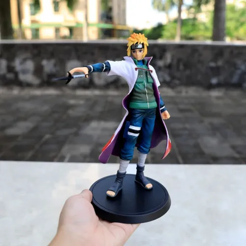 Minato Uzumaki Shippuden Action Figure 26cm Lacrado