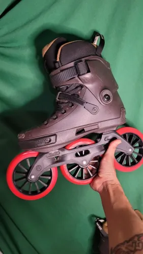 Patins Powerslide Next Brown 3x125mm