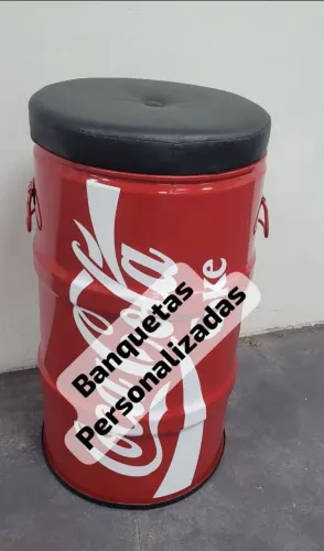 Banquetas / bancos de Tambor personalizado / decorado