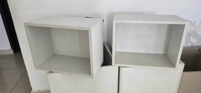 Nichos em MDF 50 reais os 2