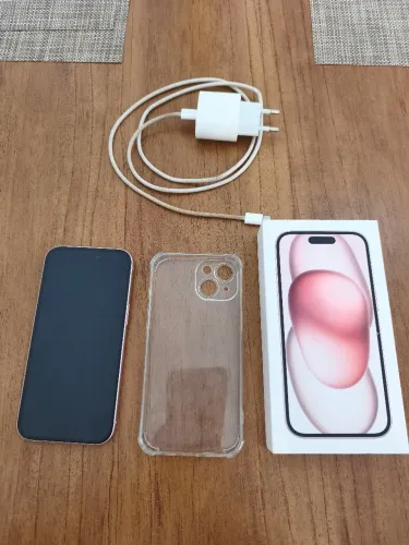 iPhone 15 128gb Pink Semi Novo 