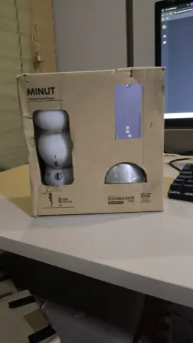 Luminária Trilho Spot Triplo IKEA Minut - Nova na Caixa (Importada)