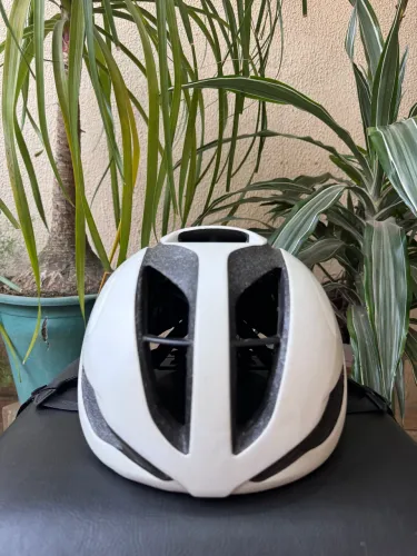 Capacete Ciclismo Oakley Aro 5 Branco Mtb Speed Gravel