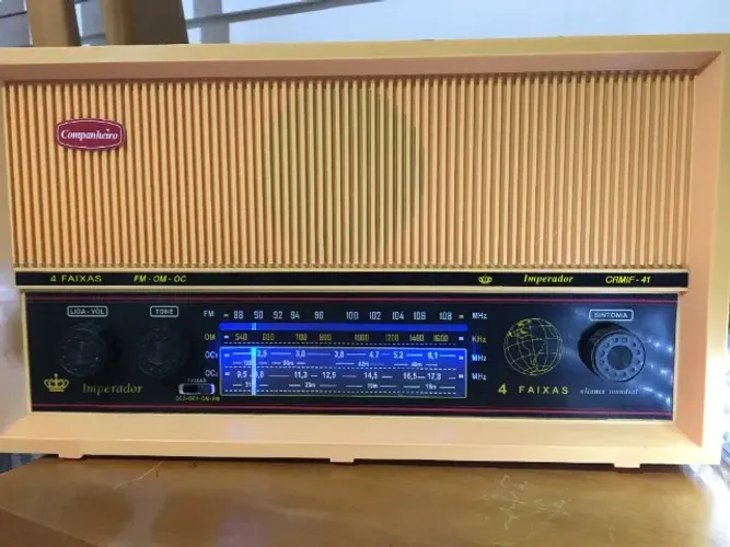 RÁDIO COMPANHEIRO 4 FAIXAS CRMIF-41