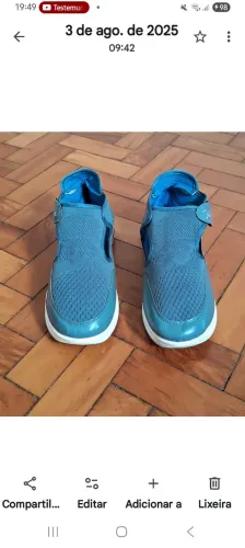 Sapatênis Azul 38
