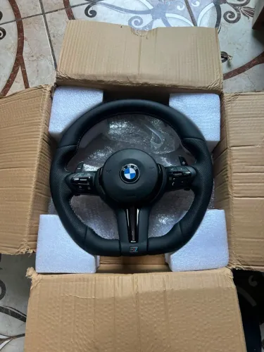 Volante BMW todo preto Airbag + Black Piano