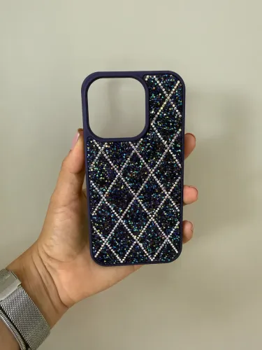 Capinha iPhone com Strass Brilhante Luxo (Nova / Sem Uso)