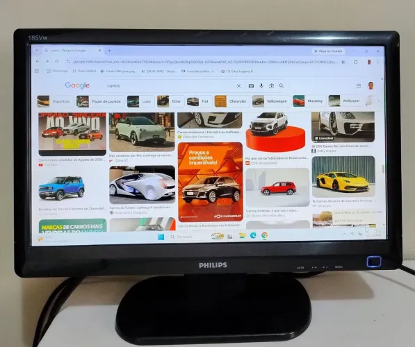 Monitor 19 polegadas, som embutido, completo (NOVINHO)