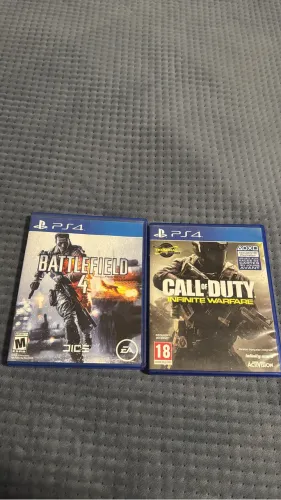 Call of duty infinite warfare e battlefield 4
