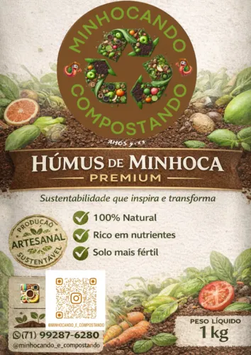 Húmus de Minhoca