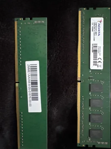 2x pente memória ram de 8gb