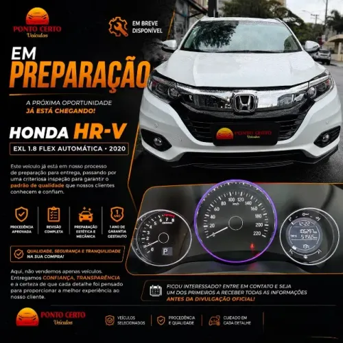 Honda HR-V EXL 1.8 Flexone 16V 5P Aut. 2020