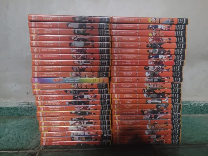 Saga Naruto Clássico Original Completa Playarte Do Volume 1 Ao 45, Mais Um Filme