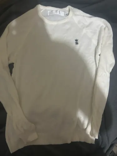 suéter manga longa, sérgio K. Off-white.