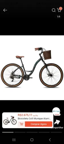 Bicicleta Aro 29 Feminina - Quadro em Alumínio | 21 Marchas | Freio a Disco