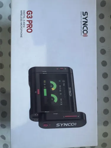 Synco G3PRO Microfone Wireless Novo