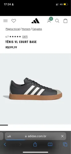 Tênis VL court adidas