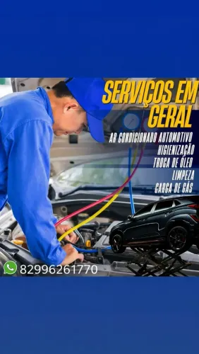 Serviços de ar condicionado automotivo 