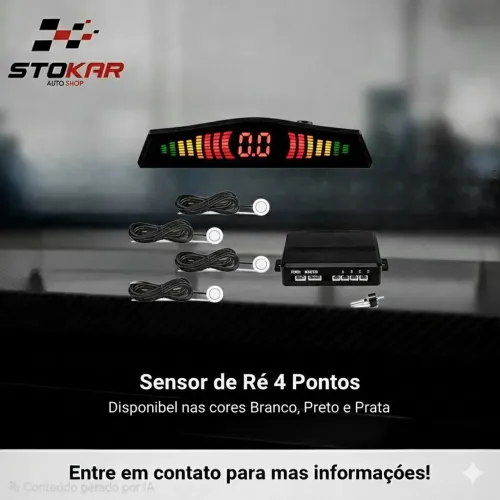 Sensor de ré / Estacionamento modelo normal