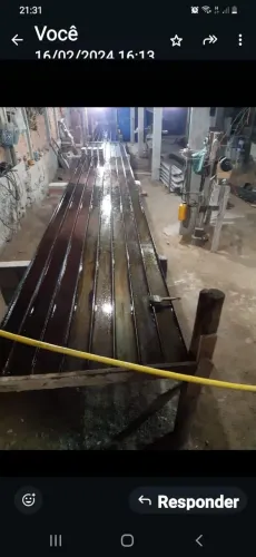 VENDO 15 FORMAS PARA FABRICAÇÃO DE VIGAS DE LAJE TODAS COM 8 METRO SVALOR 4.500,00 
