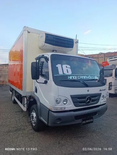 MB ACELLO 1016 BAÚ REFRIGERADO FRIGORÍFICO  15/16 MUITO NOVO!!!