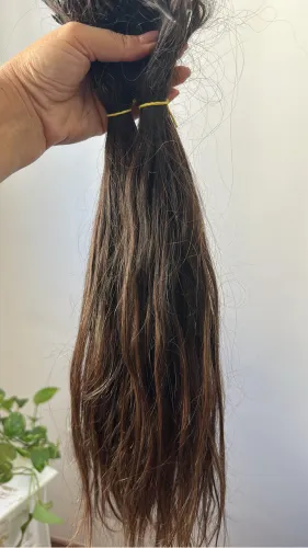 Vendo cabelo humano liso