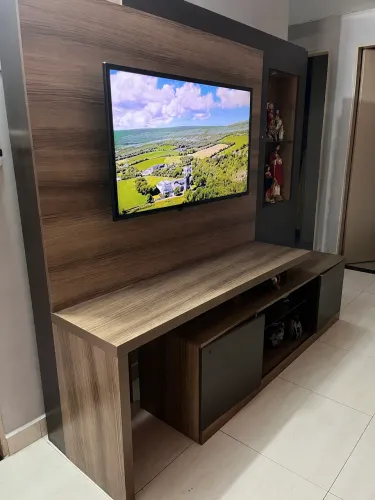 Rack + Painel de TV Estilo Planejado