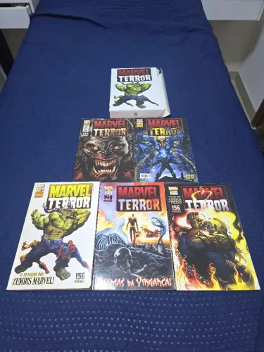 Box Marvel Terror 5 volumes 