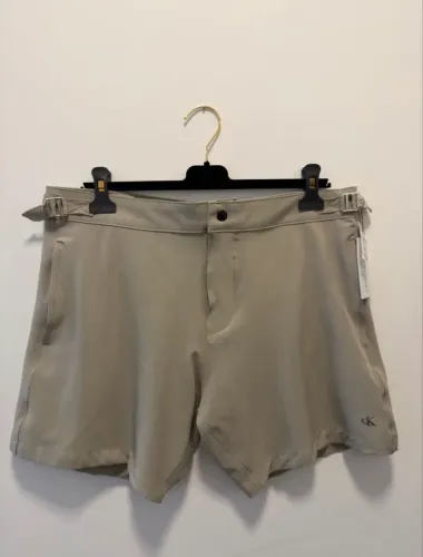 Shorts Calvin Klein Bege - Tamanho M