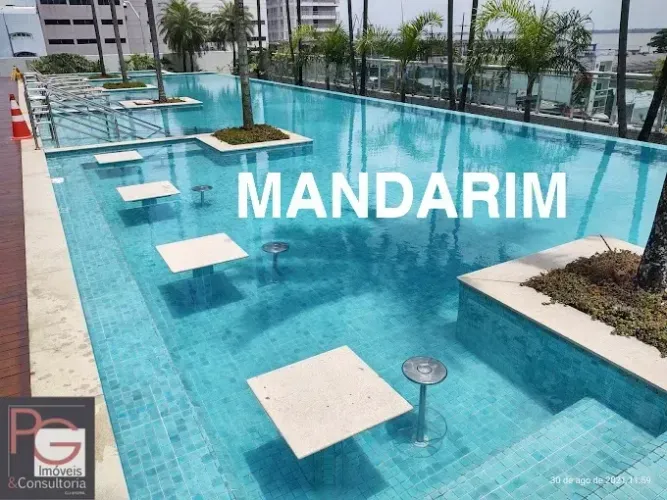 ED. MANDARIM, PRÉDIO TOP DE BELÉM, ALUGO ÓTIMO APTO DE 3/4 (1 SUÍTE), NASCENTE, 2 GARAGENS
