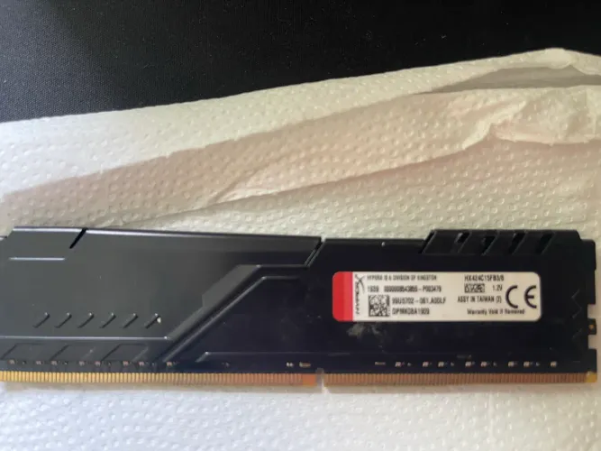 Memória RAM HyperX Fury 8GB DDR4 2400MHz - Ótimo estado