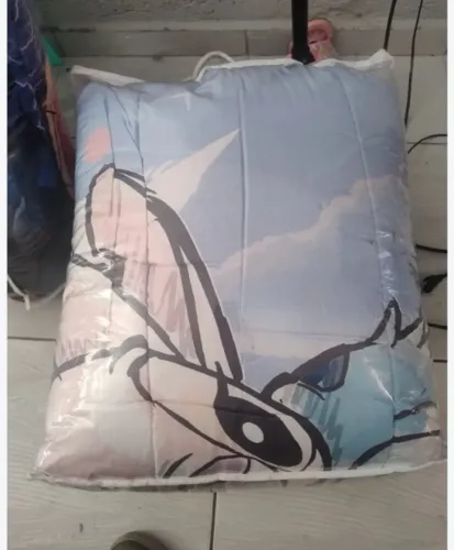 Edredom solteiro dupla face do Stitch, 1,50 m x 2,20