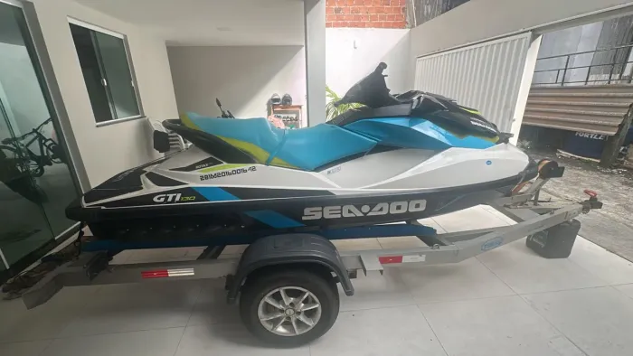 JET SKY SEADOO GTI 130  / ANO 2016 + CARRETINHA CHAMA?