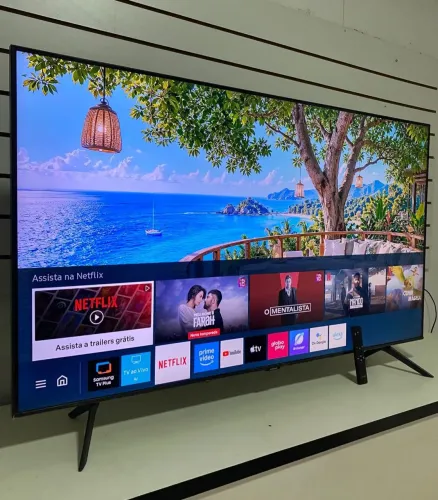 QLED 50 SAMSUNG SMART WIFI COMPLETA 4K UHD TYZEN COM 3 MIL CANAIS FECHADOS DE GRAÇA