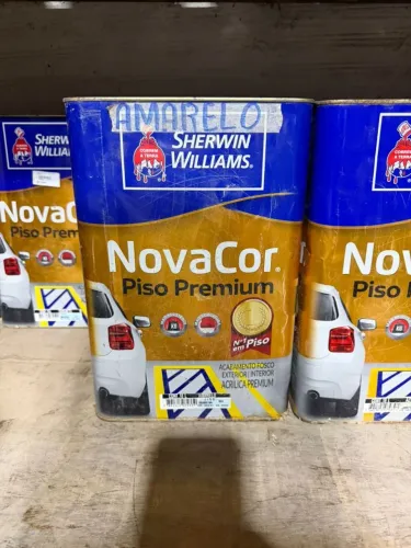 Tinta Premium Para Piso NovaCor Cinza Sherwin Williams 18L