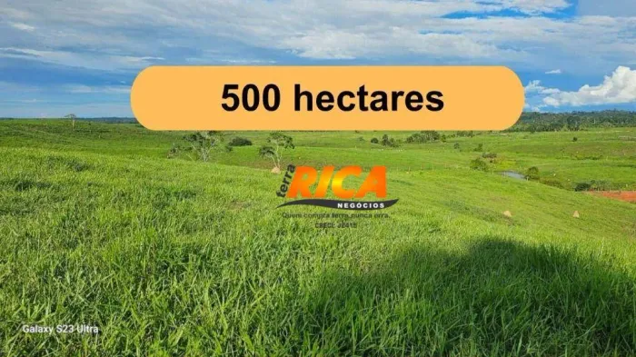 Vende-se Excelente Fazenda com 500 Hectares à venda na Área Rural - Vale do Paraíso/RO