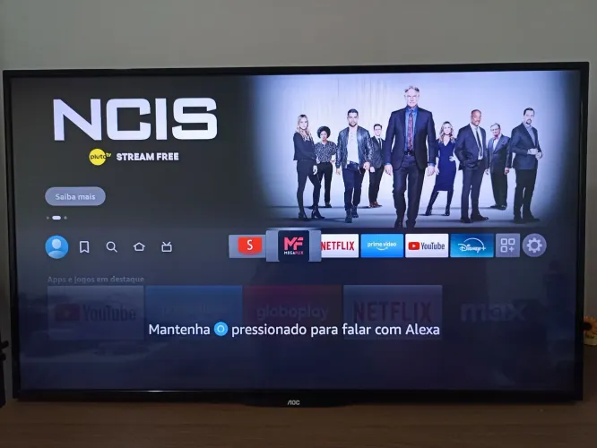 TV AOC 43 Polegadas com Alexa Integrada