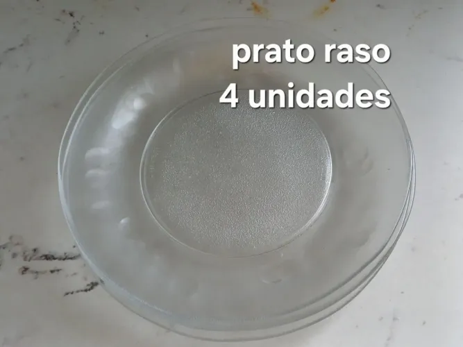 Pratos de vidro