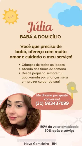 SERVIÇO DE BABÁ - JÚLIA